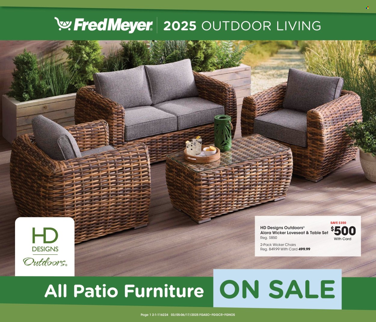 Fred Meyer ad  - 03.05.2025 - 06.17.2025.