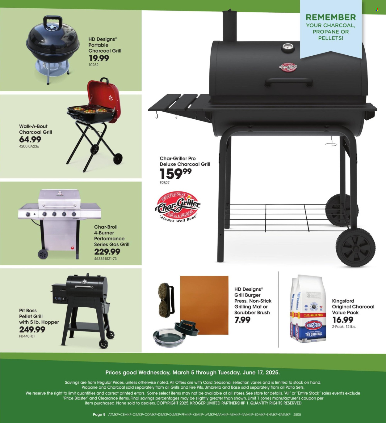 Kroger ad  - 03.05.2025 - 06.17.2025.