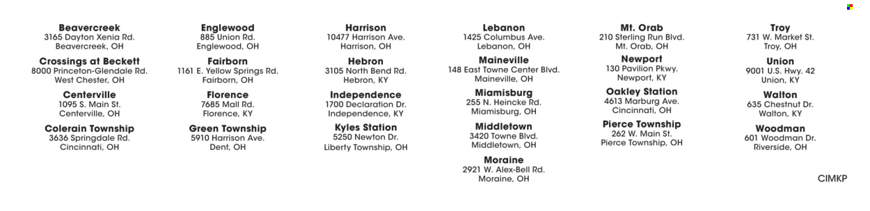 Kroger ad  - 03.05.2025 - 06.17.2025.
