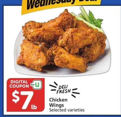 Chicken Wings - Selected varieties Deli fresh