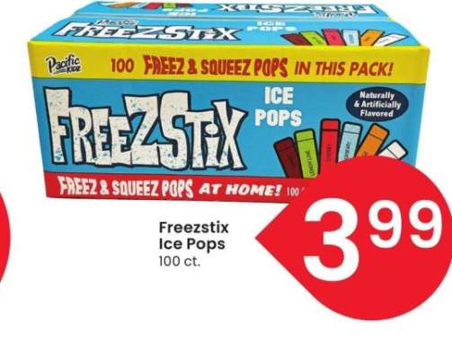 Freezstix Ice Pops - 100 ct.