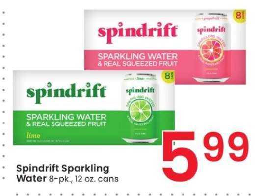 Spindrift Sparkling Water - 8 - pk., 12 oz. cans