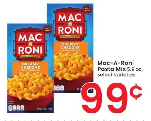 Mac A Roni Pasta Mix - 5.9 oz., select varieties