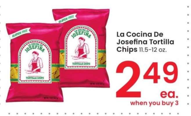 La Cocina De Josefina Tortilla Chips - 11.5-12 oz.