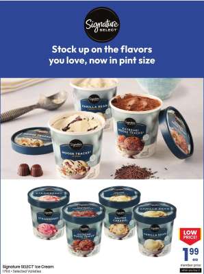 Signature SELECT® Ice Cream - 1 Pint., Selected Varieties