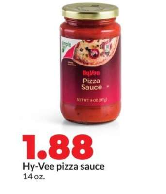 Hy-Vee pizza sauce