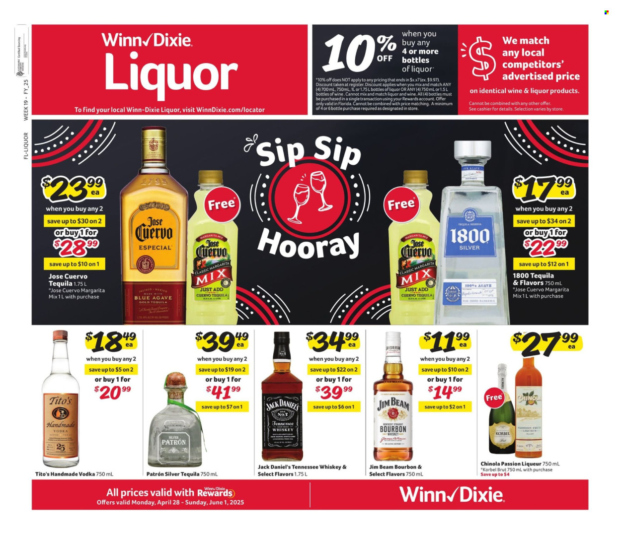 Winn Dixie ad  - 04.28.2025 - 06.01.2025.