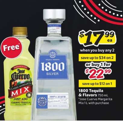 1800 Tequila & Flavors