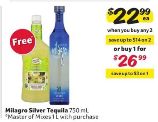 Milagro Silver Tequila