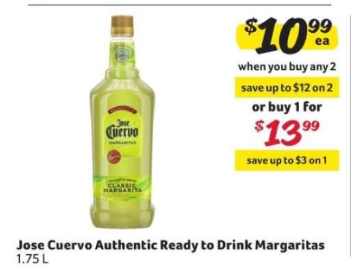 Jose Cuervo Authentic Ready to Drink Margaritas