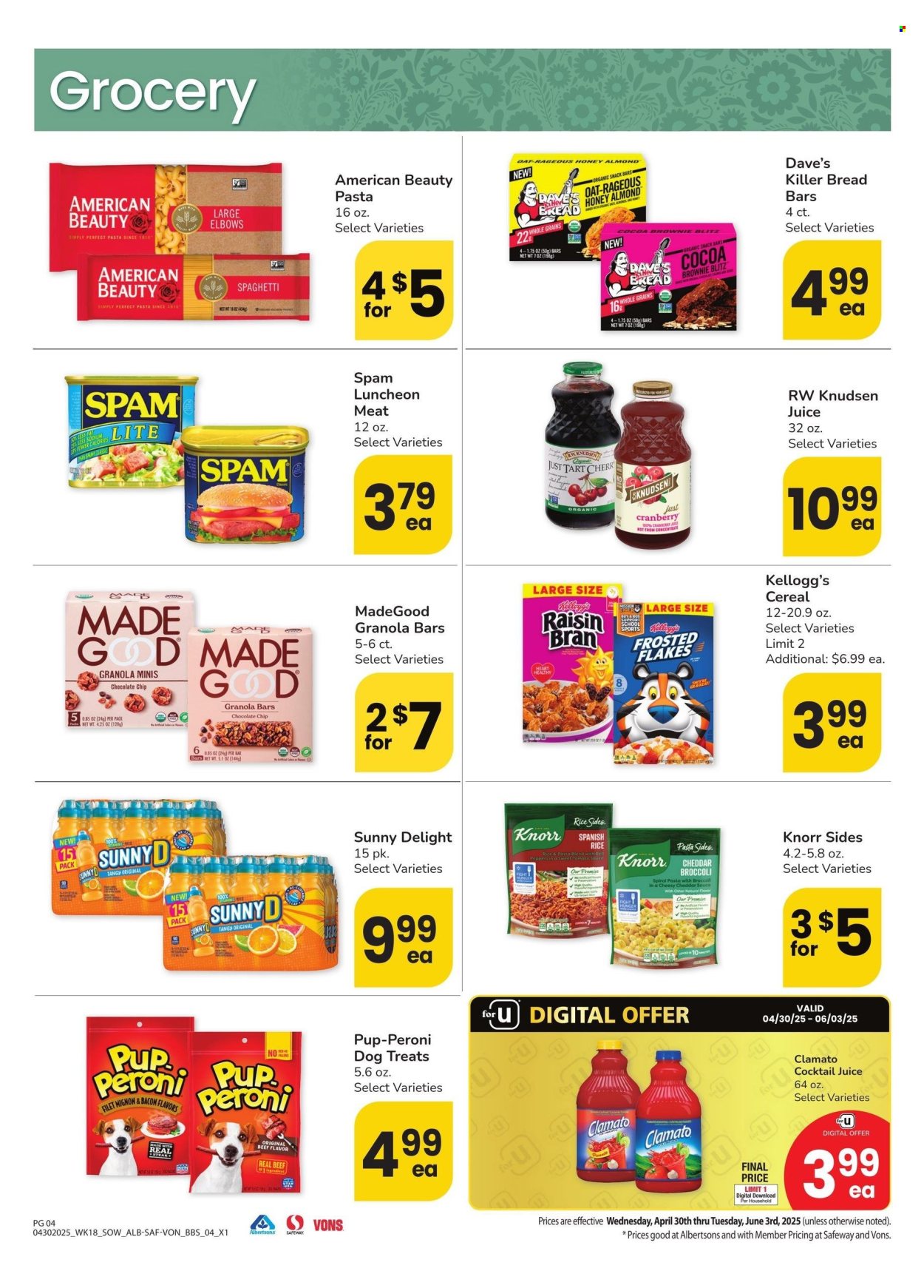 Albertsons ad  - 04.30.2025 - 06.03.2025.