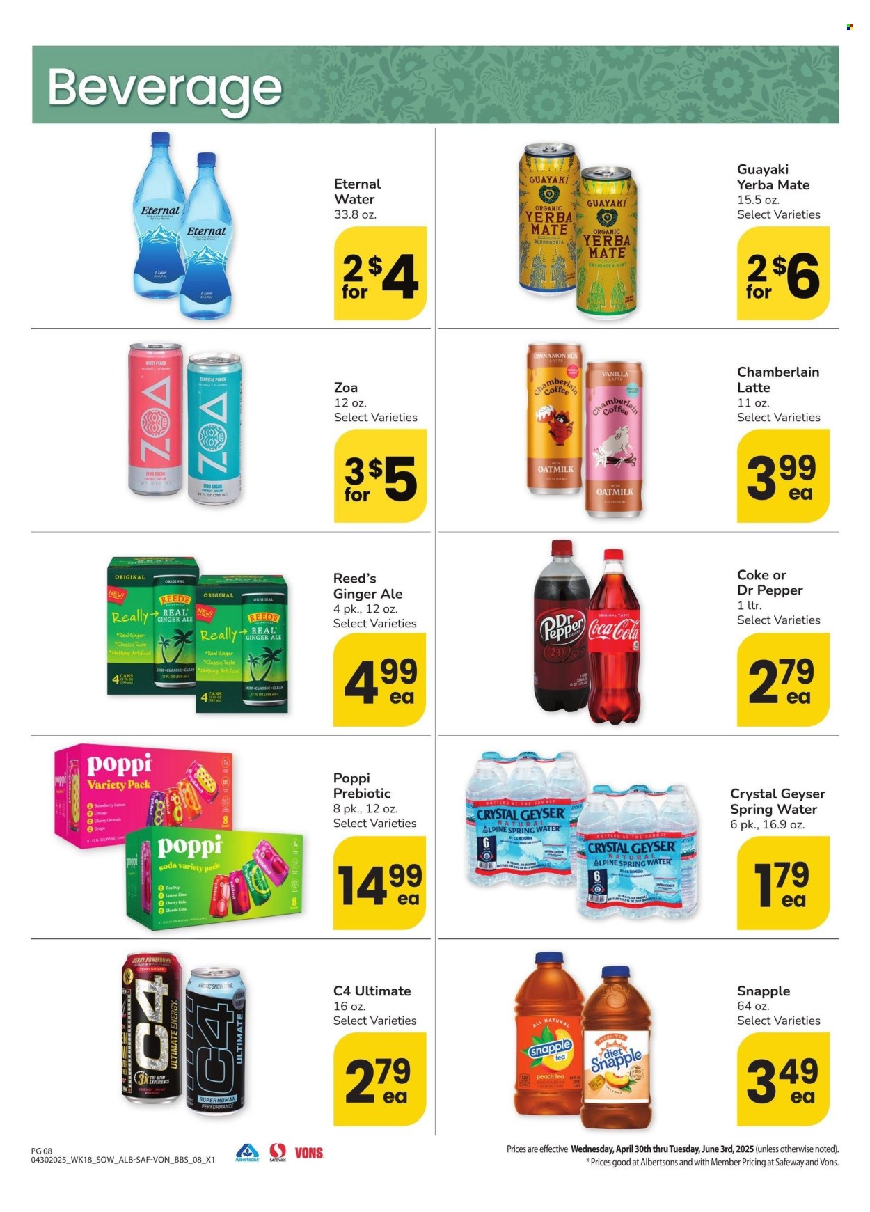 Albertsons ad  - 04.30.2025 - 06.03.2025.