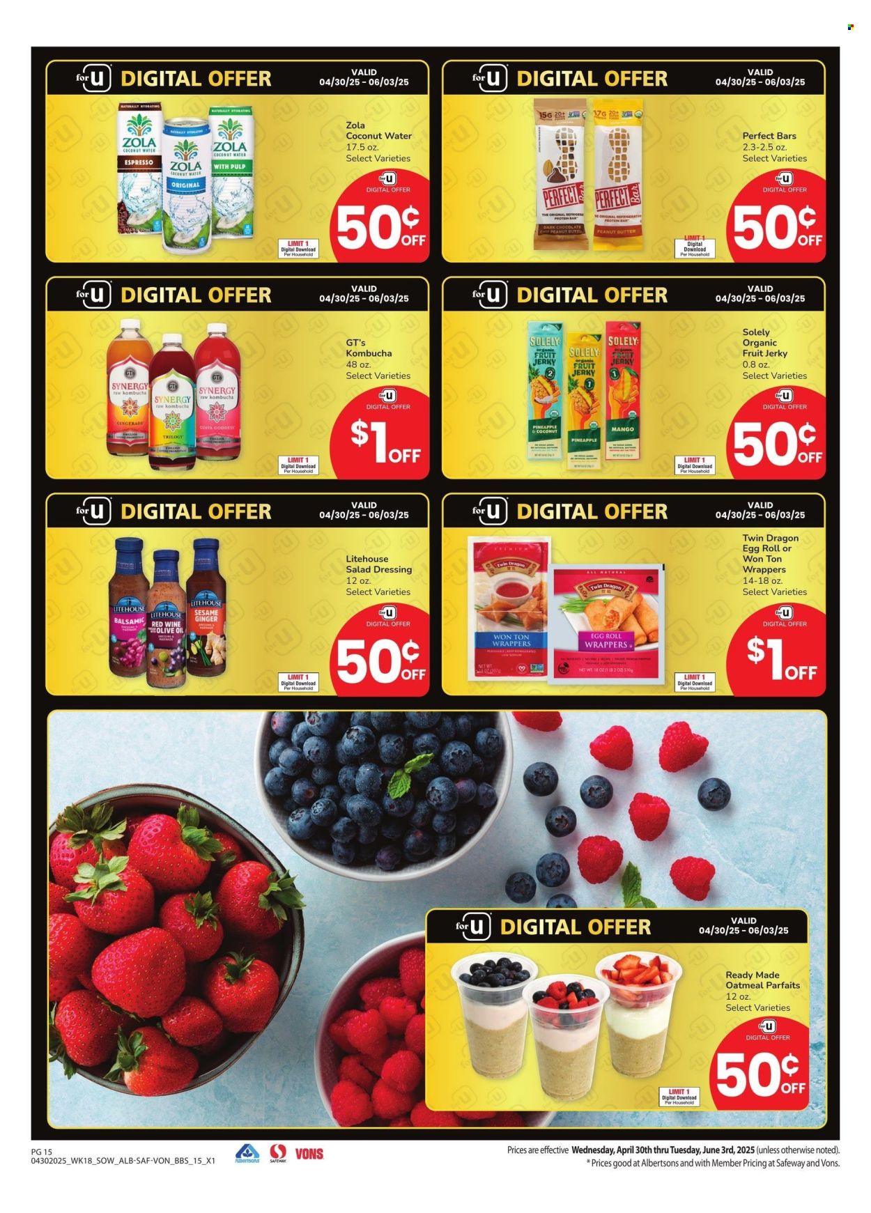 Albertsons ad  - 04.30.2025 - 06.03.2025.