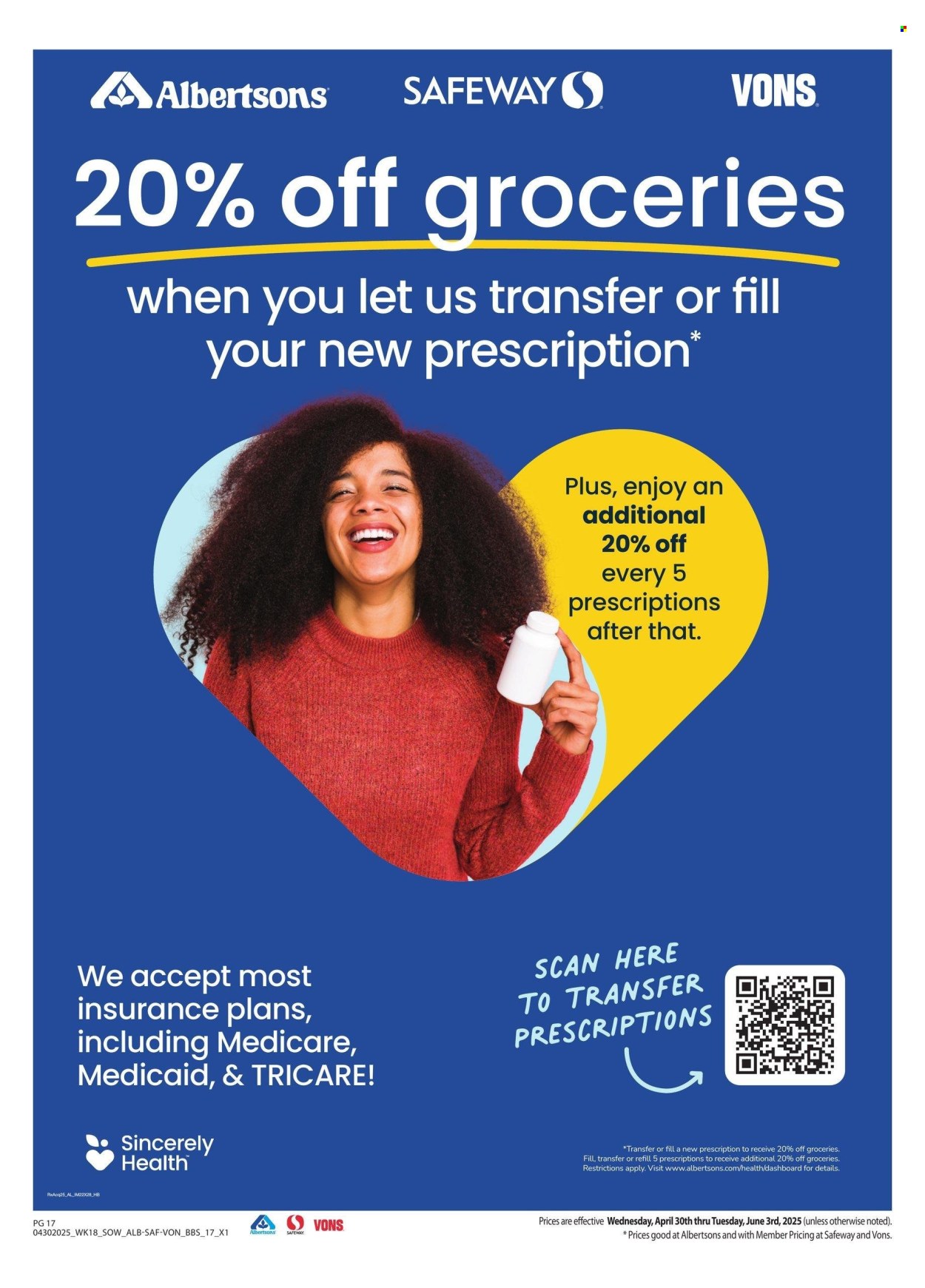 Albertsons ad  - 04.30.2025 - 06.03.2025.