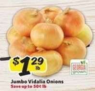 Jumbo Vidalia Onions