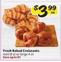 Fresh Baked Croissants