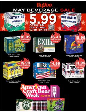 Hy-Vee - May Beverage Sale