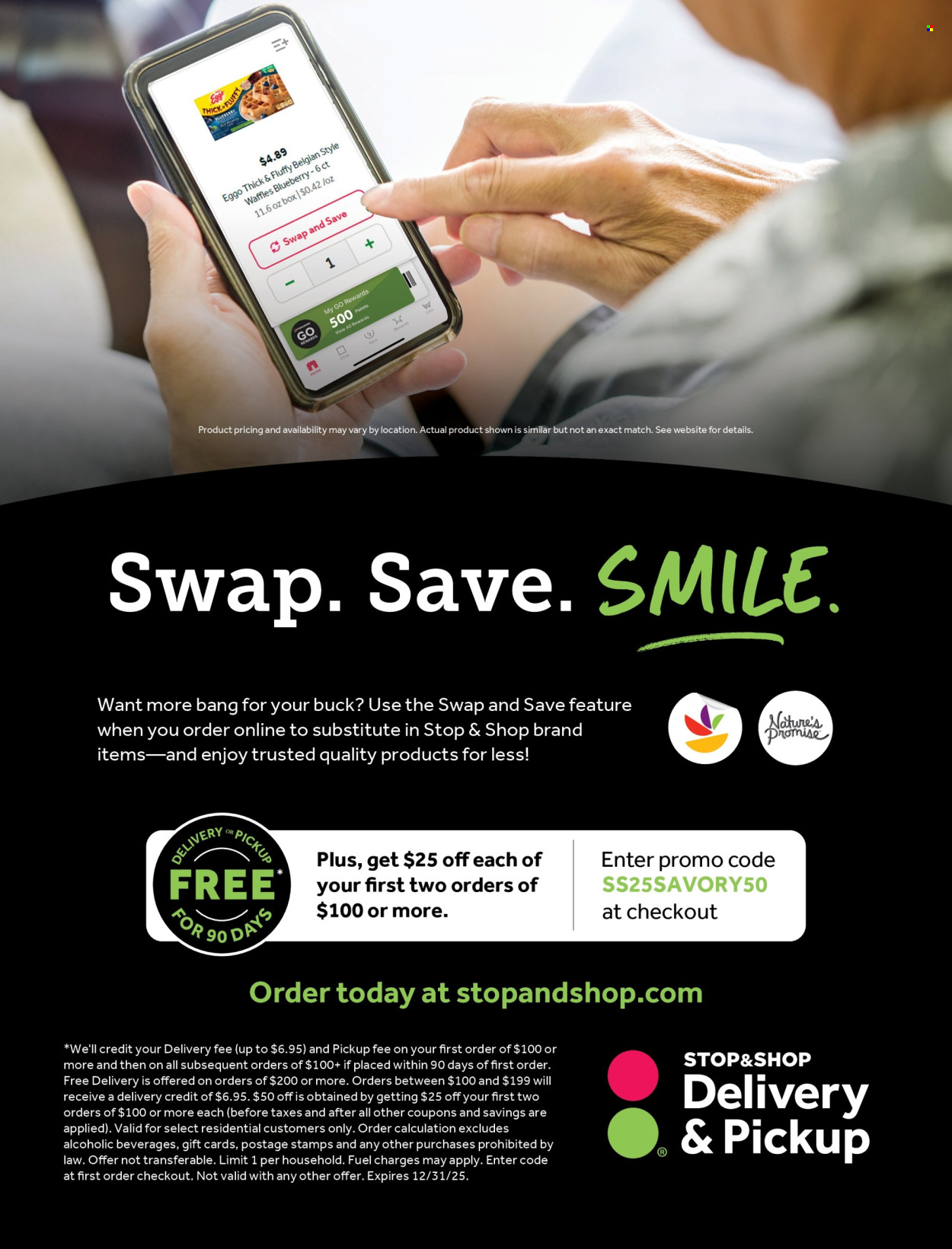 Stop & Shop ad  - 05.01.2025 - 06.30.2025.