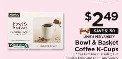 Bowl & Basket Coffee K-Cups