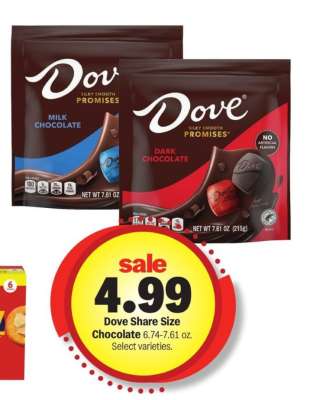 Dove Share Size Chocolate
