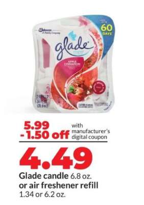 Glade candle or air freshener refill