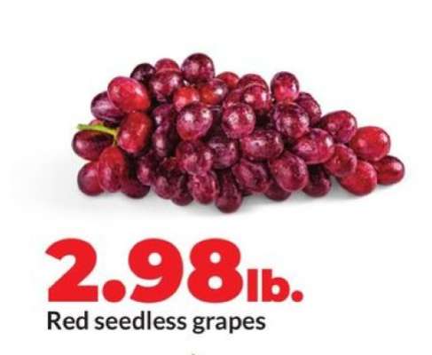 Red Seedless Grapes