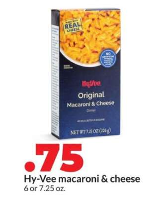 Hy-Vee macaroni & cheese