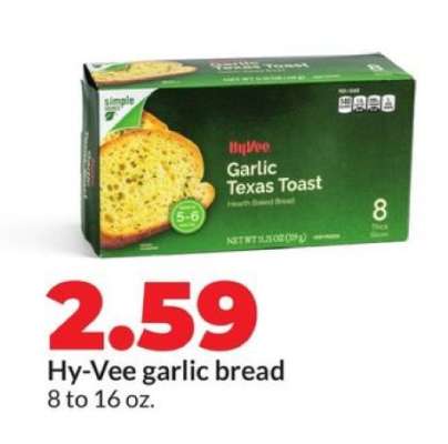Hy-Vee garlic bread