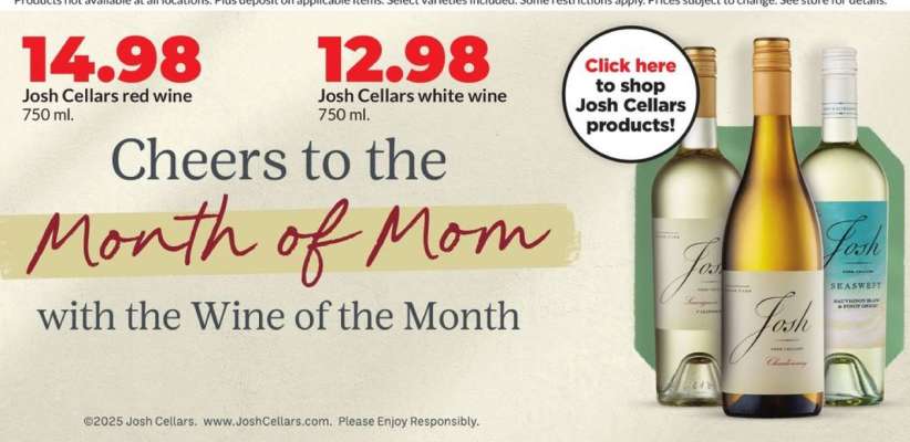Josh Cellars red wine