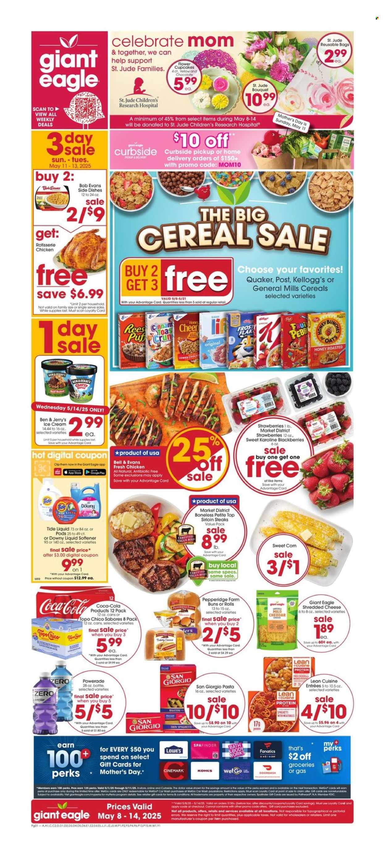 Giant Eagle ad  - 05.08.2025 - 05.14.2025.