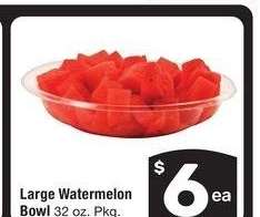 Large Watermelon Bowl - 32 oz. Pkg.