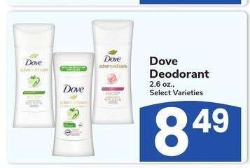 Dove Deodorant - 2.6 oz., Select Varieties