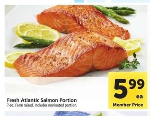 Fresh Atlantic Salmon Portion