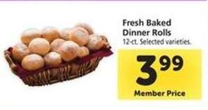 Fresh Baked Dinner Rolls