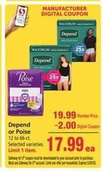 Depend or Poise