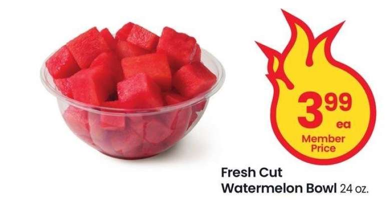 Fresh Cut Watermelon Bowl - 24 oz.