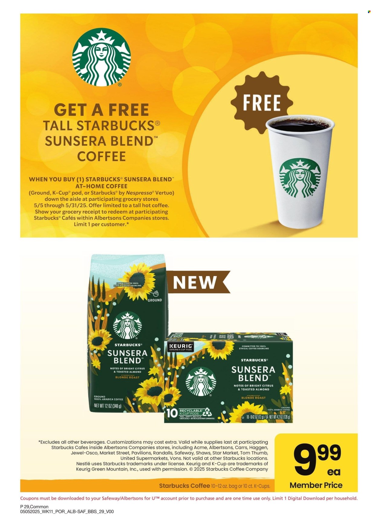 Albertsons ad  - 05.05.2025 - 06.01.2025.
