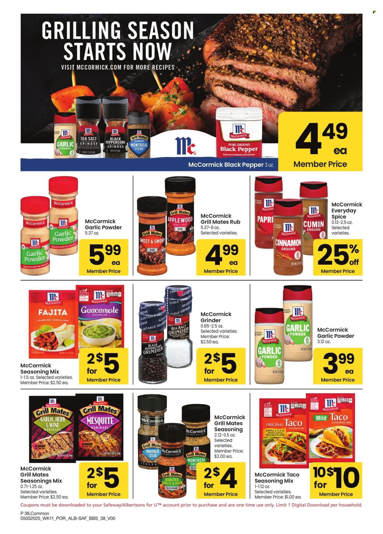 Albertsons ad  - 05.05.2025 - 06.01.2025.