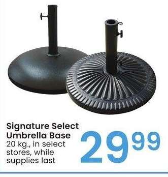 Signature Select Umbrella Base - 20 kg.