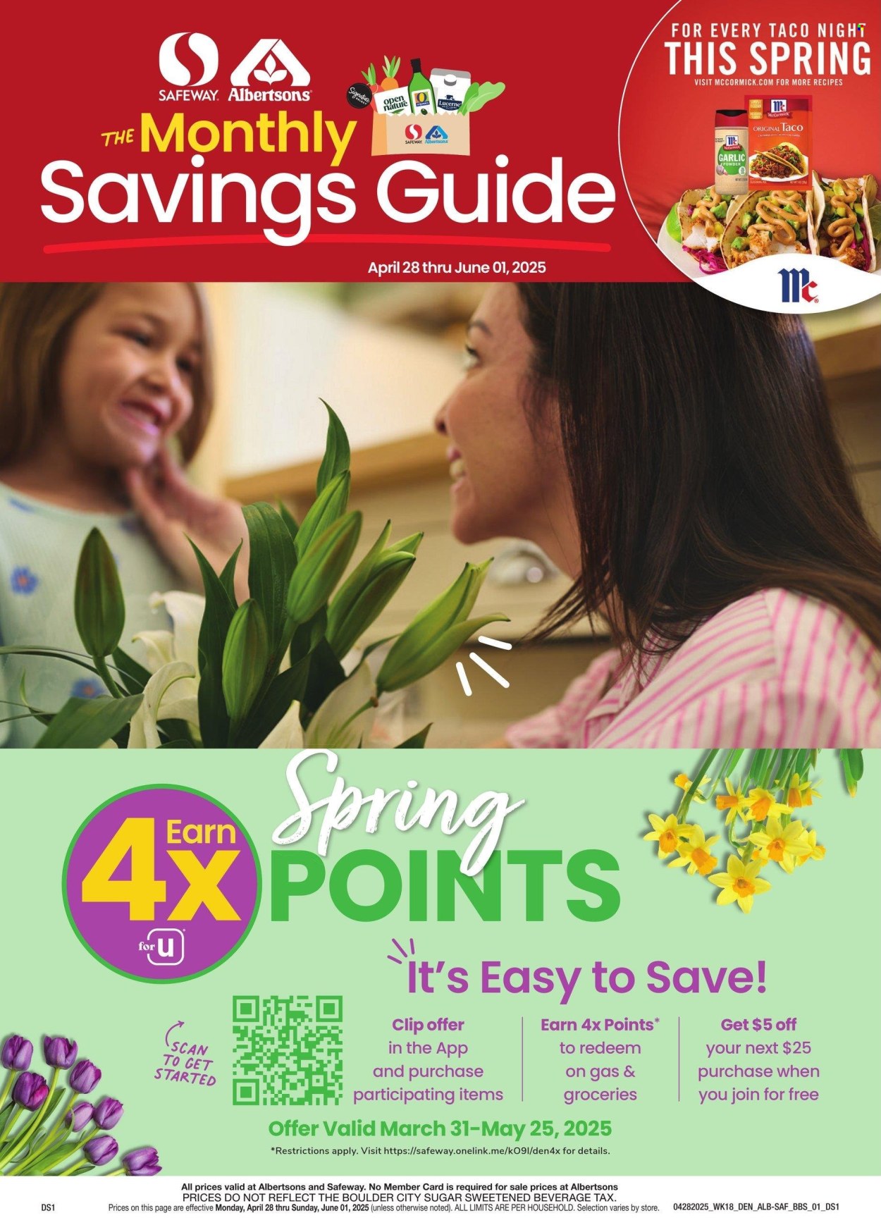 Albertsons ad  - 04.28.2025 - 06.01.2025.
