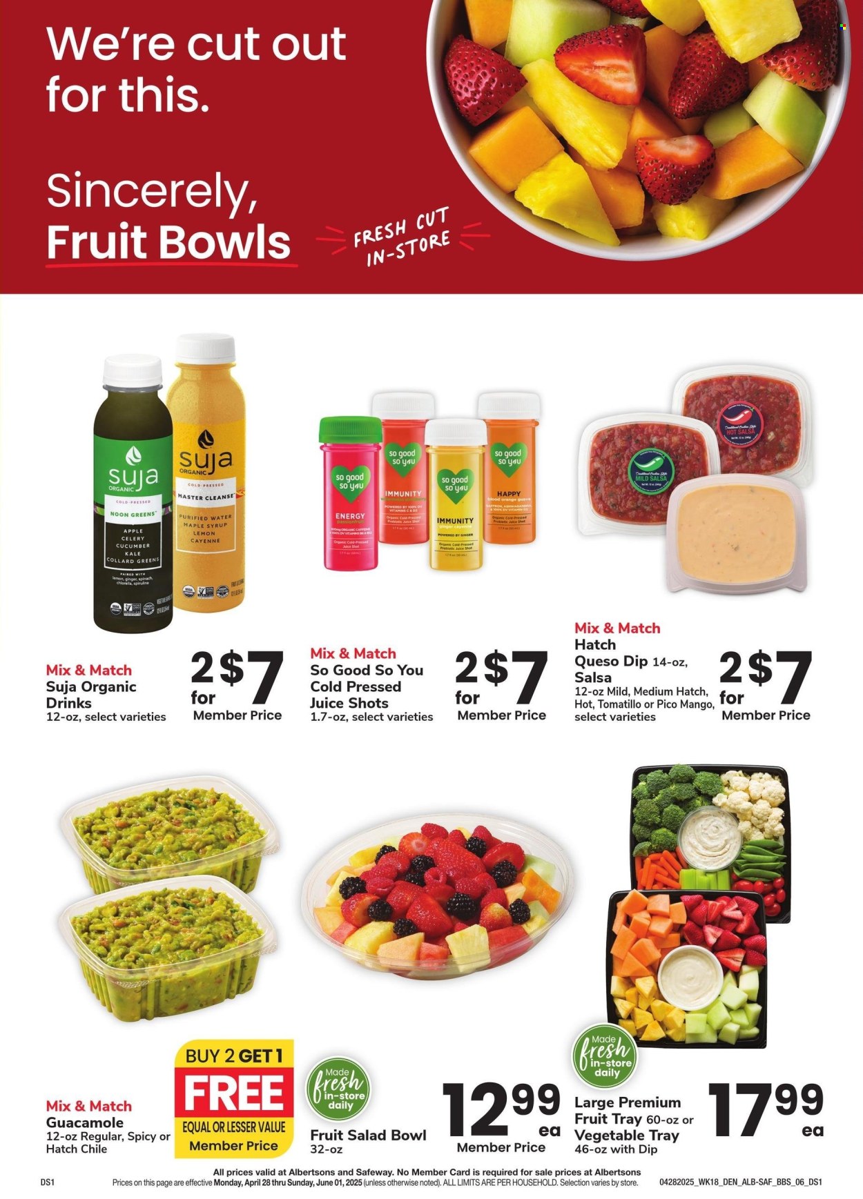 Albertsons ad  - 04.28.2025 - 06.01.2025.