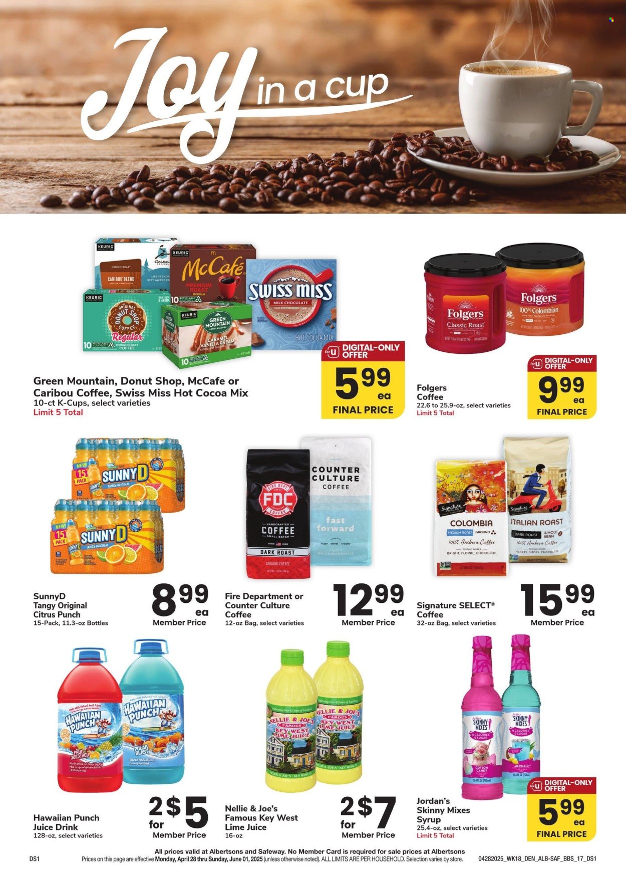 Albertsons ad  - 04.28.2025 - 06.01.2025.