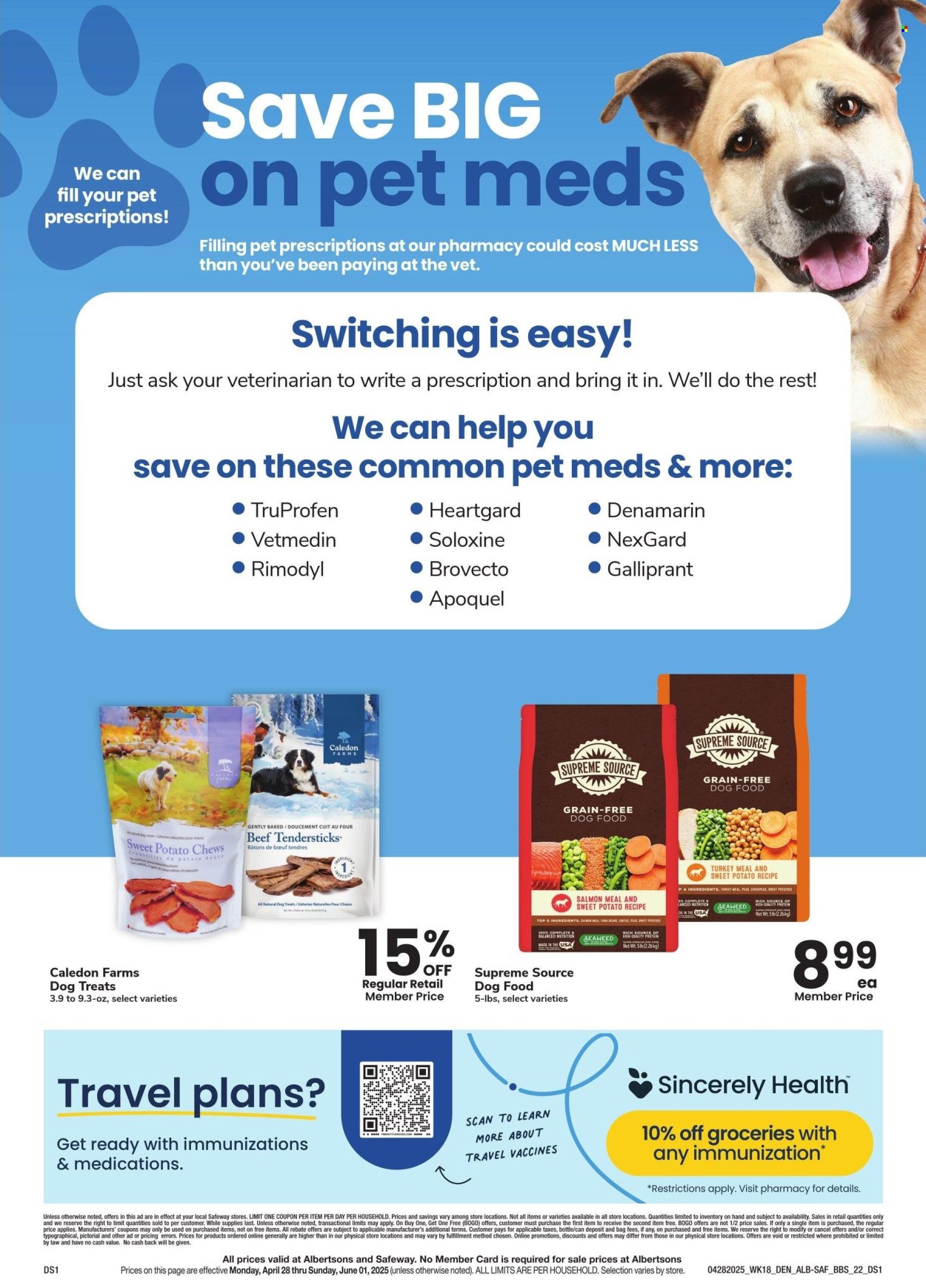 Albertsons ad  - 04.28.2025 - 06.01.2025.