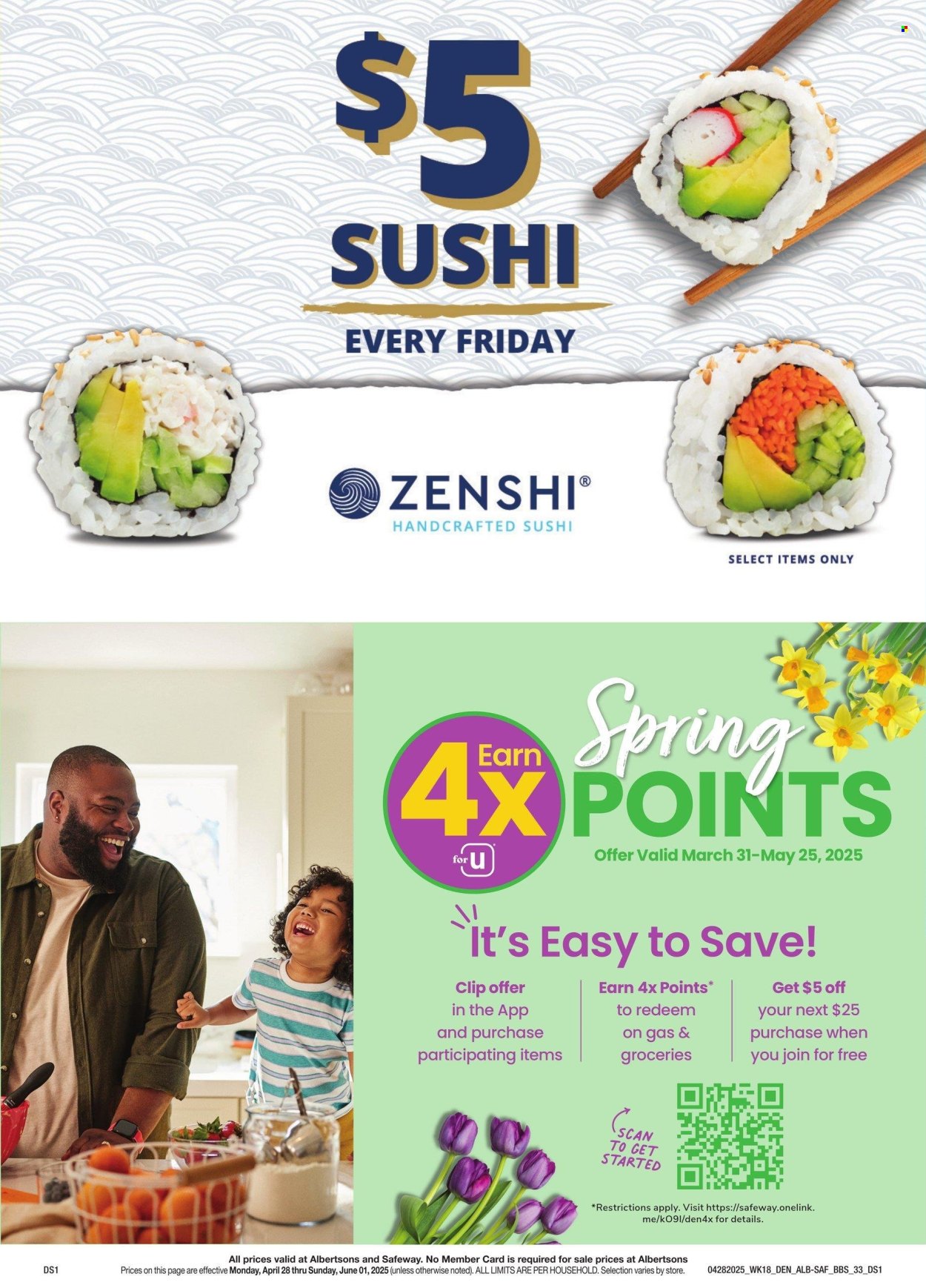 Albertsons ad  - 04.28.2025 - 06.01.2025.