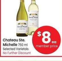 Chateau Ste. Michelle - Selected