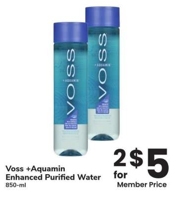 Voss +Aquamin Enhanced Purified Water - 850-ml