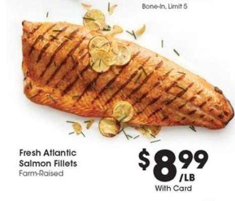 Fresh Atlantic Salmon Fillets