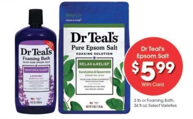 Dr Teal's Epsom Salt