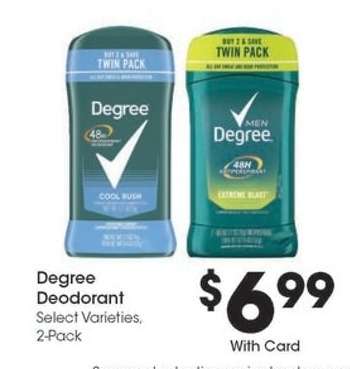 Degree Deodorant