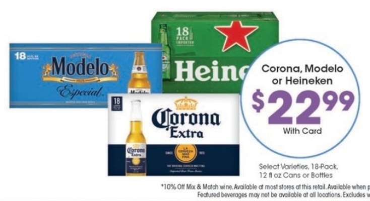 Corona, Modelo or Heineken